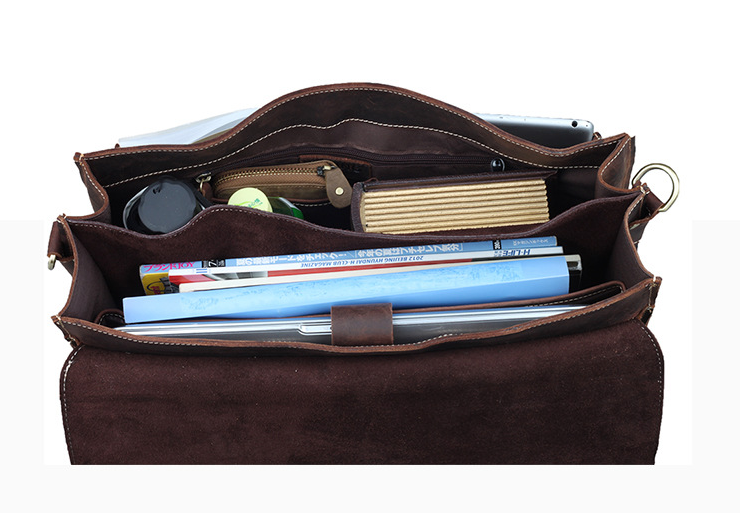 Vintage Leather Protable Briefcase