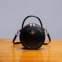 Load image into Gallery viewer, Bee Leather Circle Bag Crossbody Bags Shoulder Bag Purses for Women
