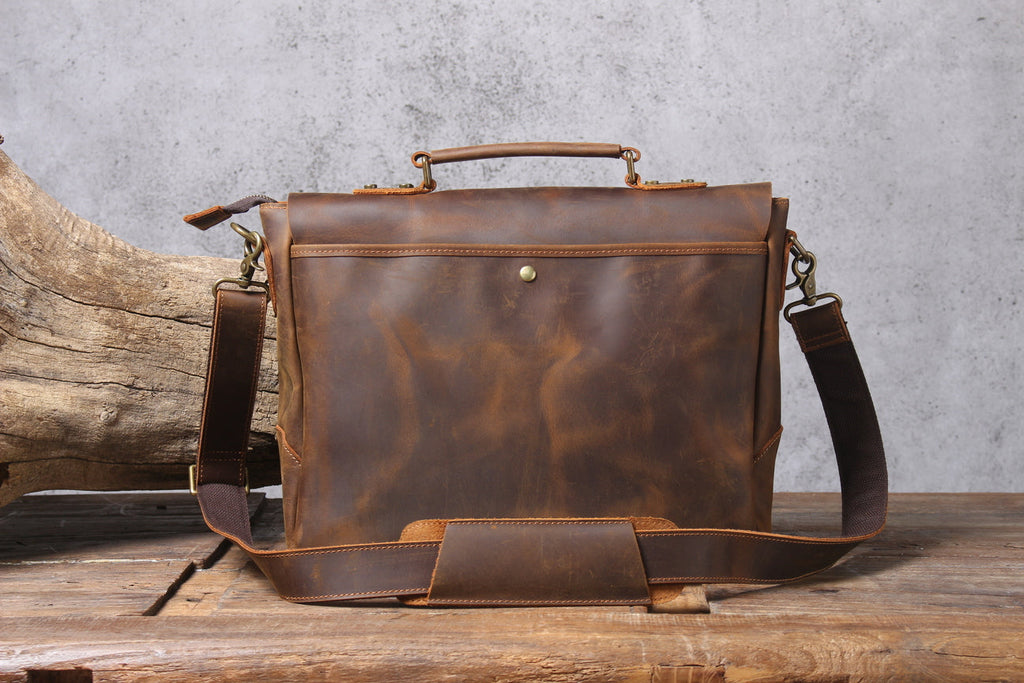 Brown Vinatge Shoulder Bag
