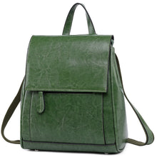 Load image into Gallery viewer, Coffee Handmade Leather Backpack
