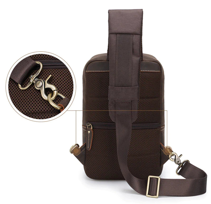 Men's Chest Multi-function Crossbody Sling Bag