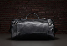 Load image into Gallery viewer, Vintage Leather Large Doctor Bag Weekender Travel Duffel Bag Physician Bag for Men
