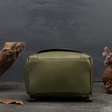 Load image into Gallery viewer, Small Womens Genuine Leather Backpack
