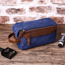 Load image into Gallery viewer, Travel Canvas Toiletry Bag Groomsmen Best Man Gifts
