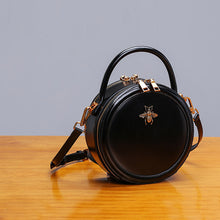 Load image into Gallery viewer, Bee Leather Circle Bag Crossbody Bags Shoulder Bag Purses for Women
