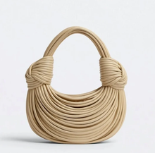 Load image into Gallery viewer, Genuine Leather Double Knot Bag
