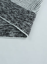 Load image into Gallery viewer, Oversized Grey Checkered Long Cardigan Sweater
