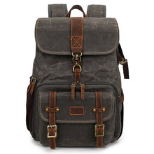 Load image into Gallery viewer, Waterproof Canvas Camera Backpack Photography Bag
