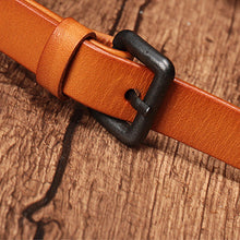 Load image into Gallery viewer, Stitching Leather Drawstring Bucket Bags
