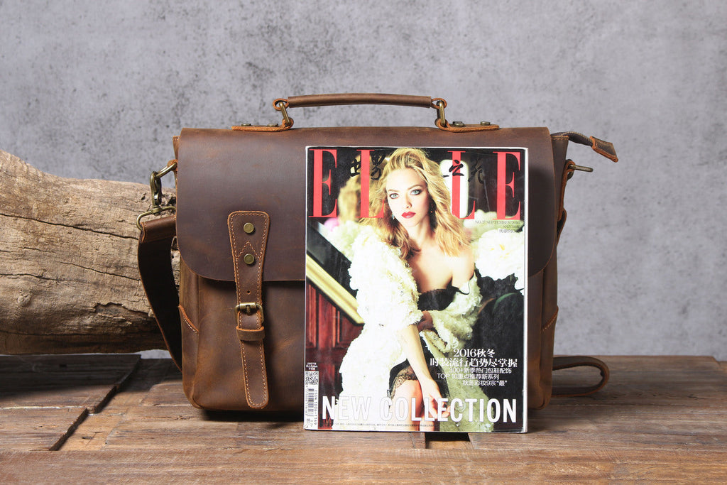 Brown Vinatge Shoulder Bag