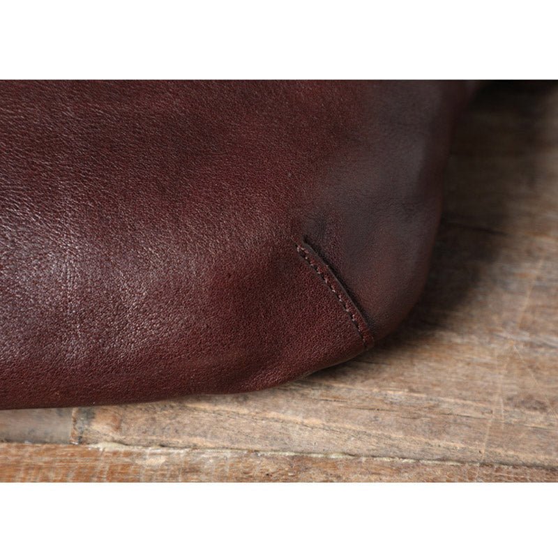 Cowhide Leather Sling Bag for Men