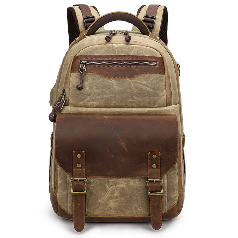 Vintage Camera Backpack Waterproof