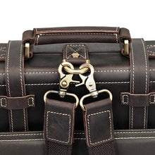 Load image into Gallery viewer, Retro Leather School Backpack
