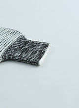 Load image into Gallery viewer, Oversized Grey Checkered Long Cardigan Sweater
