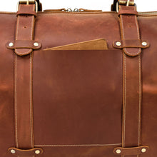 Load image into Gallery viewer, Crazy Horse Travel Weekender Leather Duffel Bag
