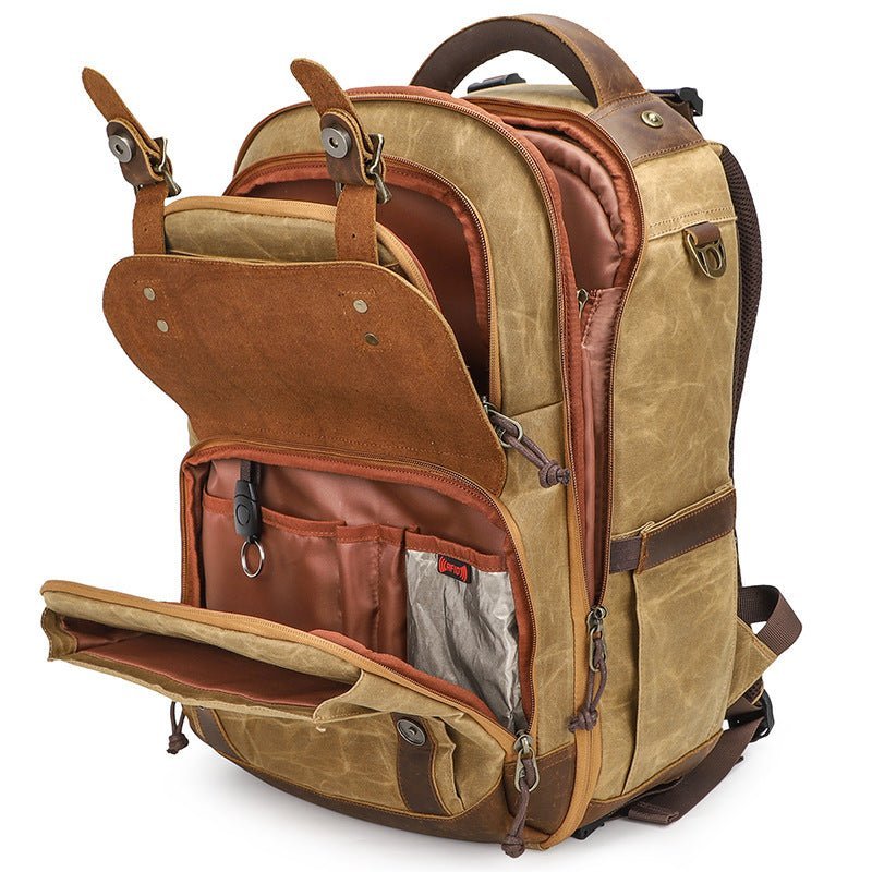 Vintage Camera Backpack Waterproof