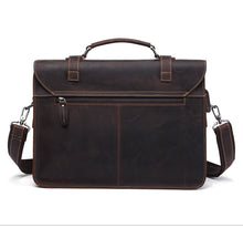 Load image into Gallery viewer, Vintage Leather Business Briefcase Laptop

