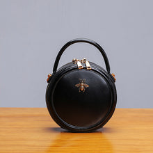 Load image into Gallery viewer, Bee Leather Circle Bag Crossbody Bags Shoulder Bag Purses for Women
