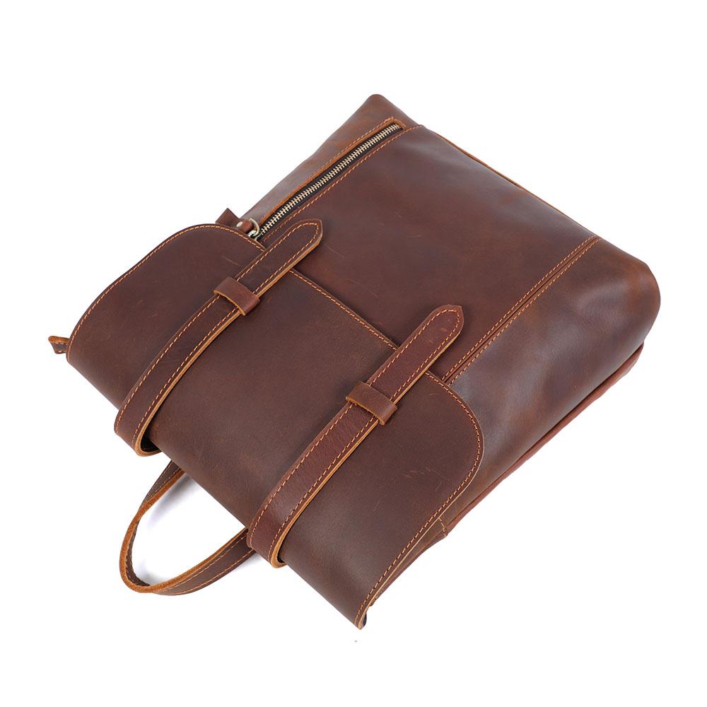 Small Leather School  Backpack