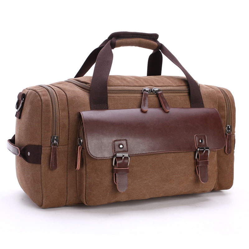 Large Capacity Canvas Traveling Duffel Bag