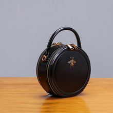Load image into Gallery viewer, Bee Leather Circle Bag Crossbody Bags Shoulder Bag Purses for Women
