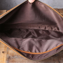 Load image into Gallery viewer, Simple Leather Laptop Handbag
