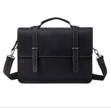 Load image into Gallery viewer, Vintage Leather Business Briefcase Laptop
