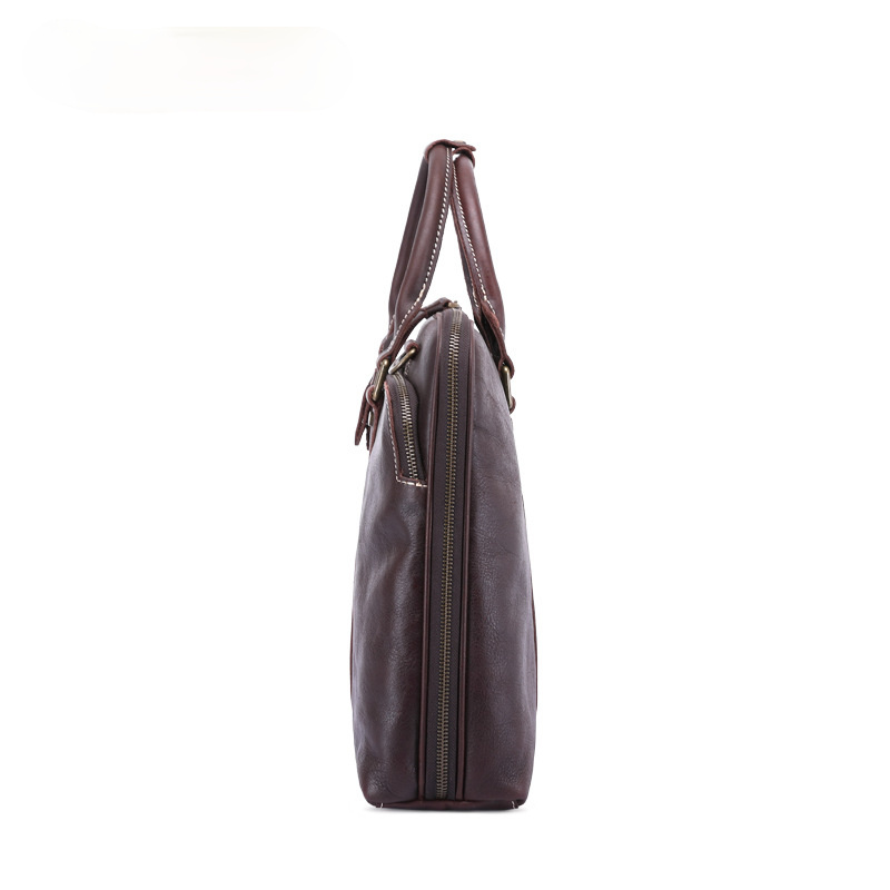 Retro Leather Business Briefcase