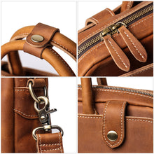Load image into Gallery viewer, New Leather Vintage Laptop Bag Briefcase
