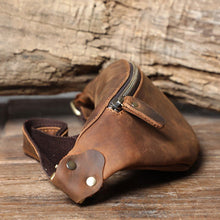 Load image into Gallery viewer, Men&#39;s Leather Simple Sling Bag
