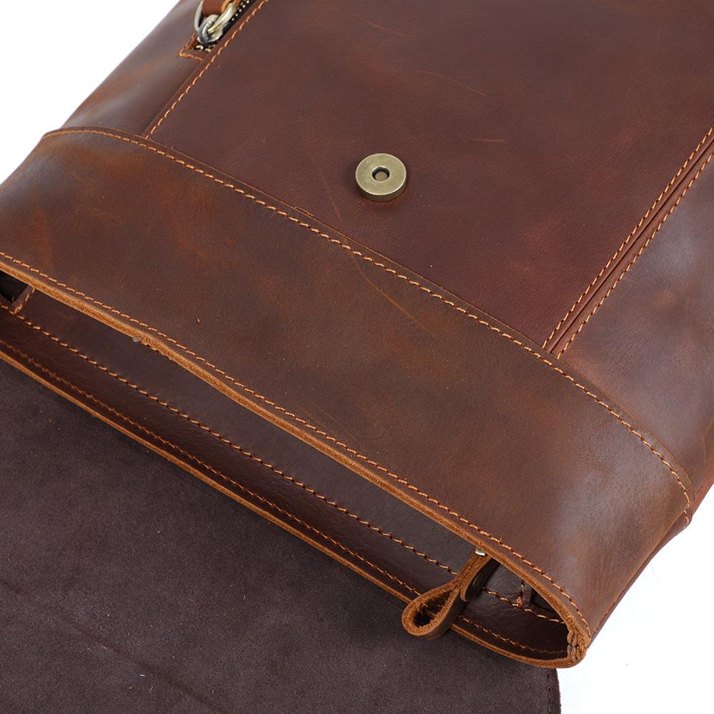 Small Leather School  Backpack