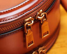Load image into Gallery viewer, Bee Leather Circle Bag Crossbody Bags Shoulder Bag Purses for Women
