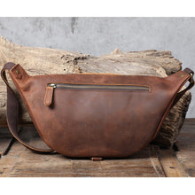 Load image into Gallery viewer, Classic Leather Vintage Cross Body Sling Bag for Men
