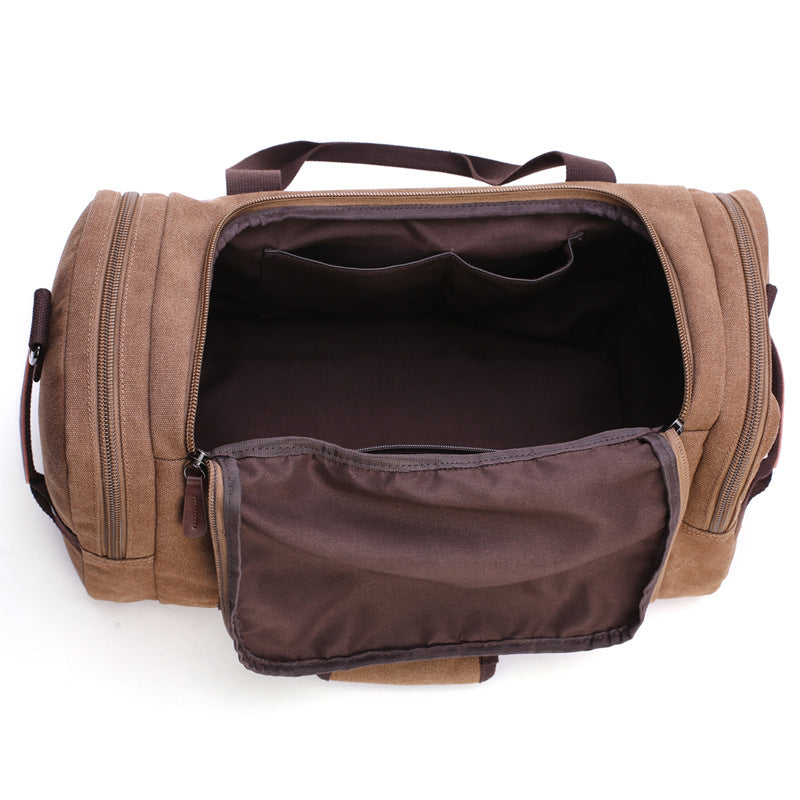Large Capacity Canvas Traveling Duffel Bag