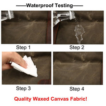 Load image into Gallery viewer, Waterproof Canvas Camera Backpack Photography Bag
