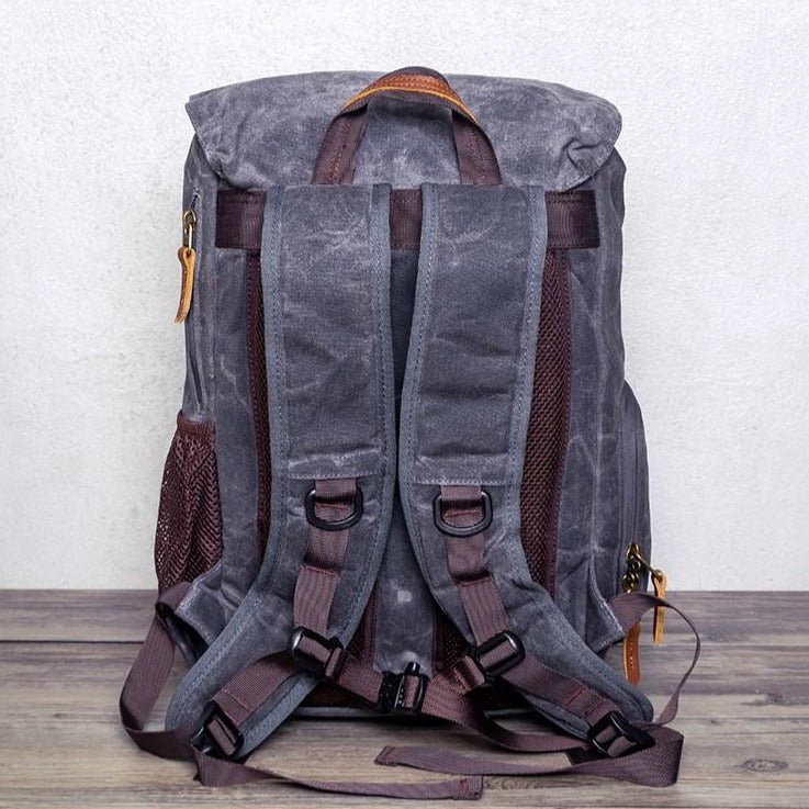 Photography SLR Camera Backpack Canvas Waterproof Bag