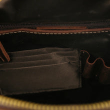Load image into Gallery viewer, Mens Convertible Leather School Backpack Sling Bag
