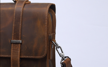 Load image into Gallery viewer, Vintage Leather Business Briefcase Laptop
