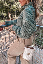 Load image into Gallery viewer, Simple High Collar Sweater
