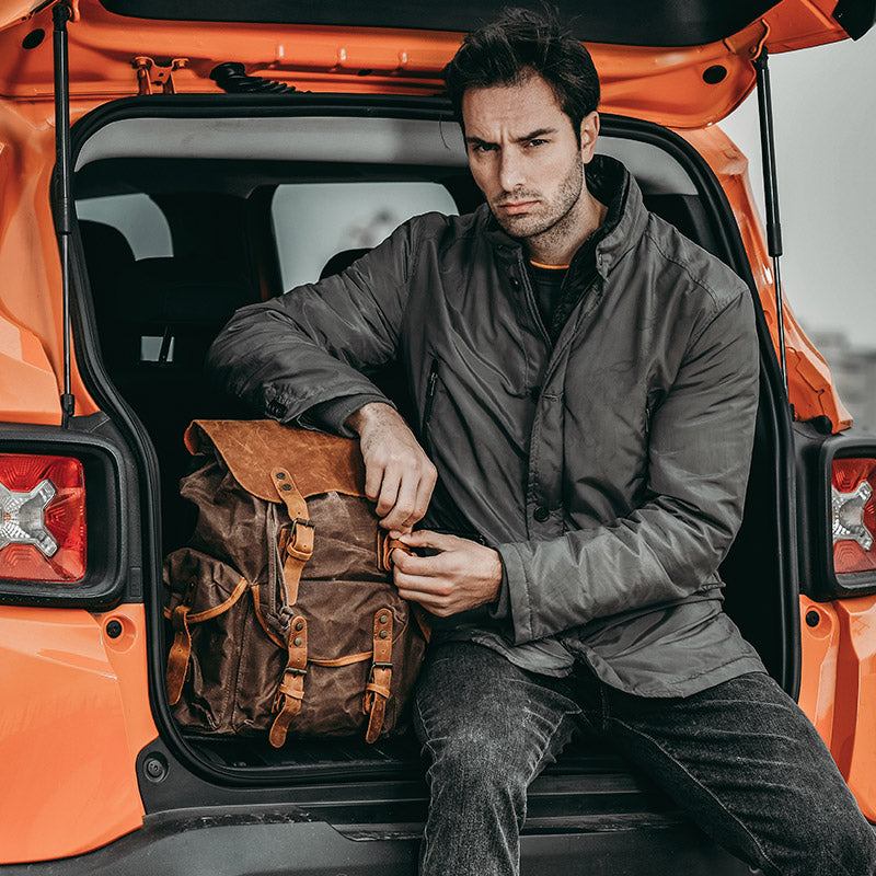 Men’s Leisure School Canvas Bag Large Capacity