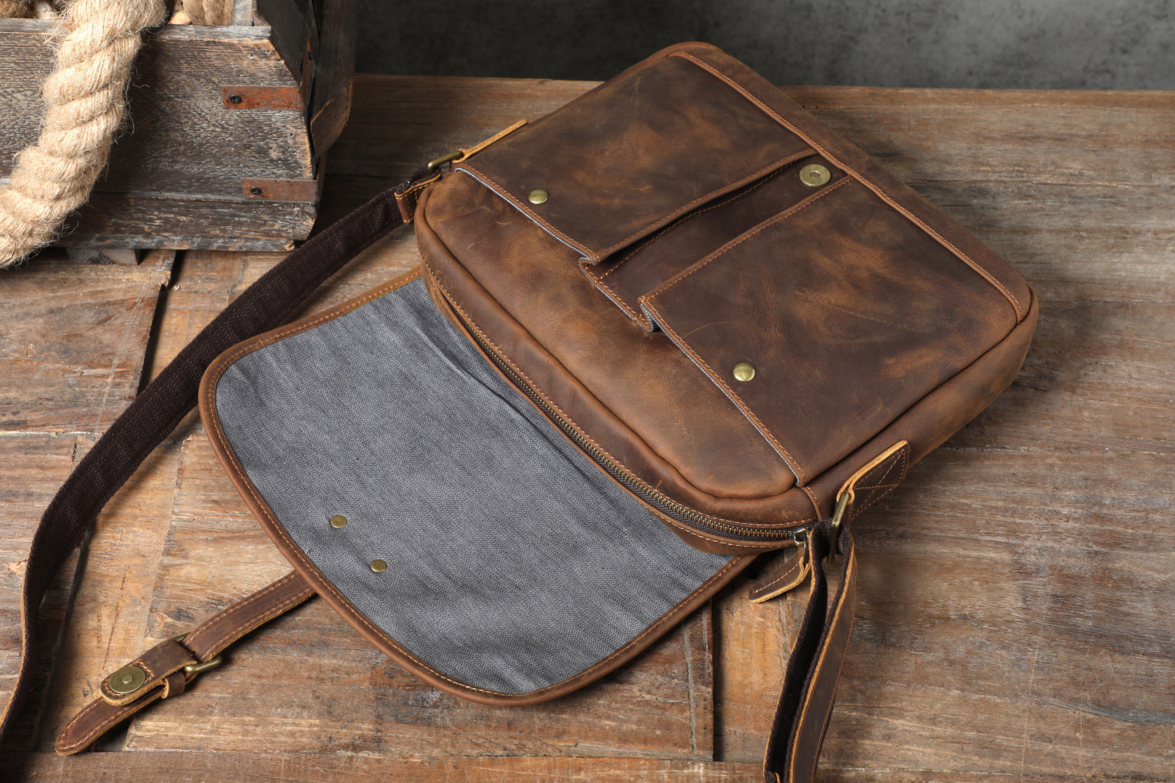 Retro Shoulder Messenger Bag