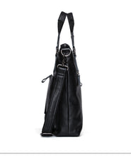 Load image into Gallery viewer, Black New Men Shoulder Leather Business Bag
