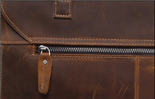 Load image into Gallery viewer, Vintage Leather Business Briefcase Laptop

