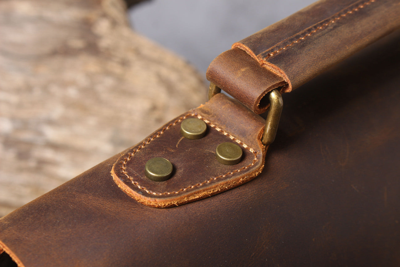 Brown Vinatge Shoulder Bag