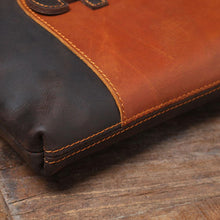 Load image into Gallery viewer, Simple Leather Laptop Handbag
