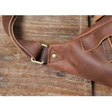 Load image into Gallery viewer, Classic Leather Vintage Cross Body Sling Bag for Men
