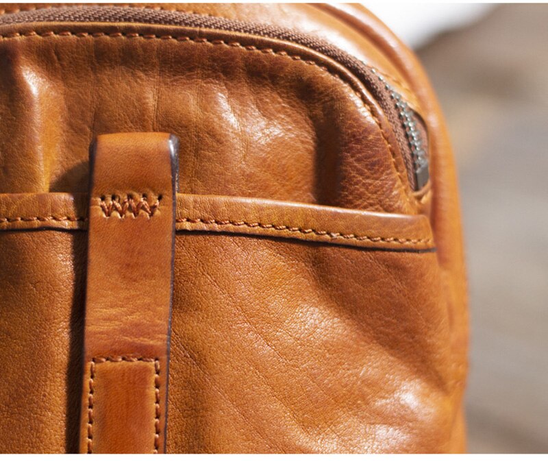 Mens Leather Cross Body Sling Bag