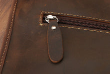 Load image into Gallery viewer, Handmade Crazy Horse Leather Laptop Bag Handbag Men Briefcase
