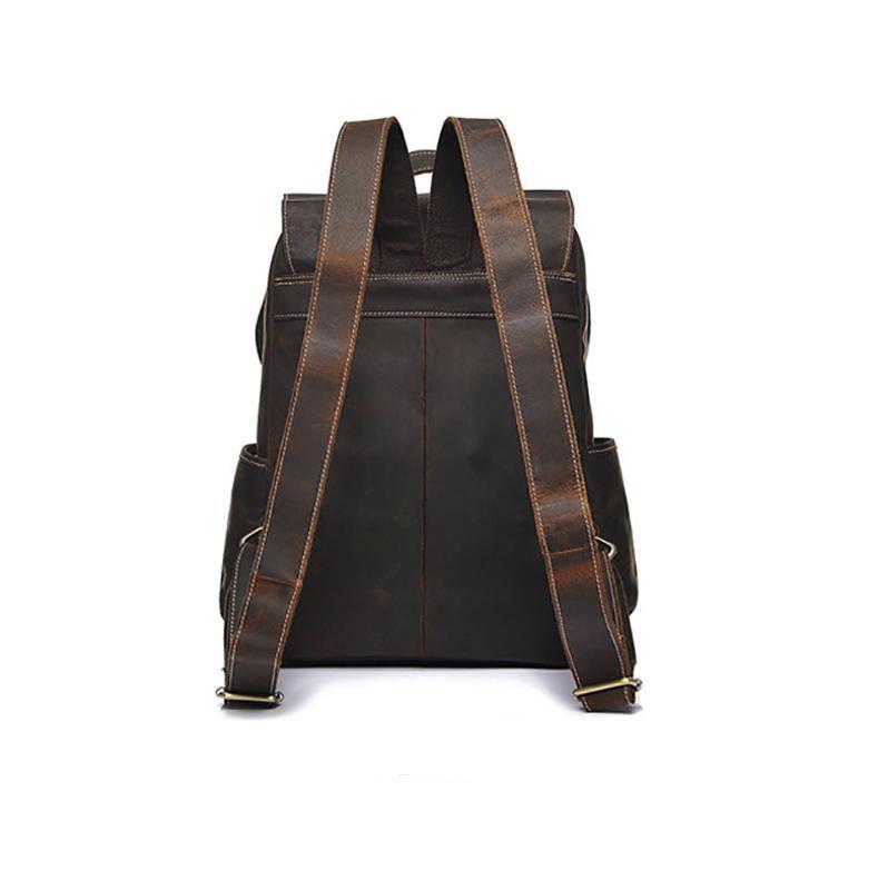 Genuine Vintage Leather Backpack