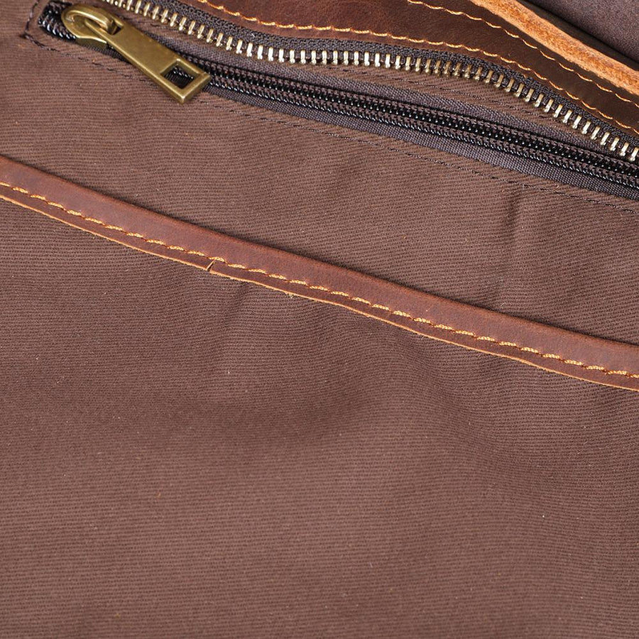 Small Leather School  Backpack